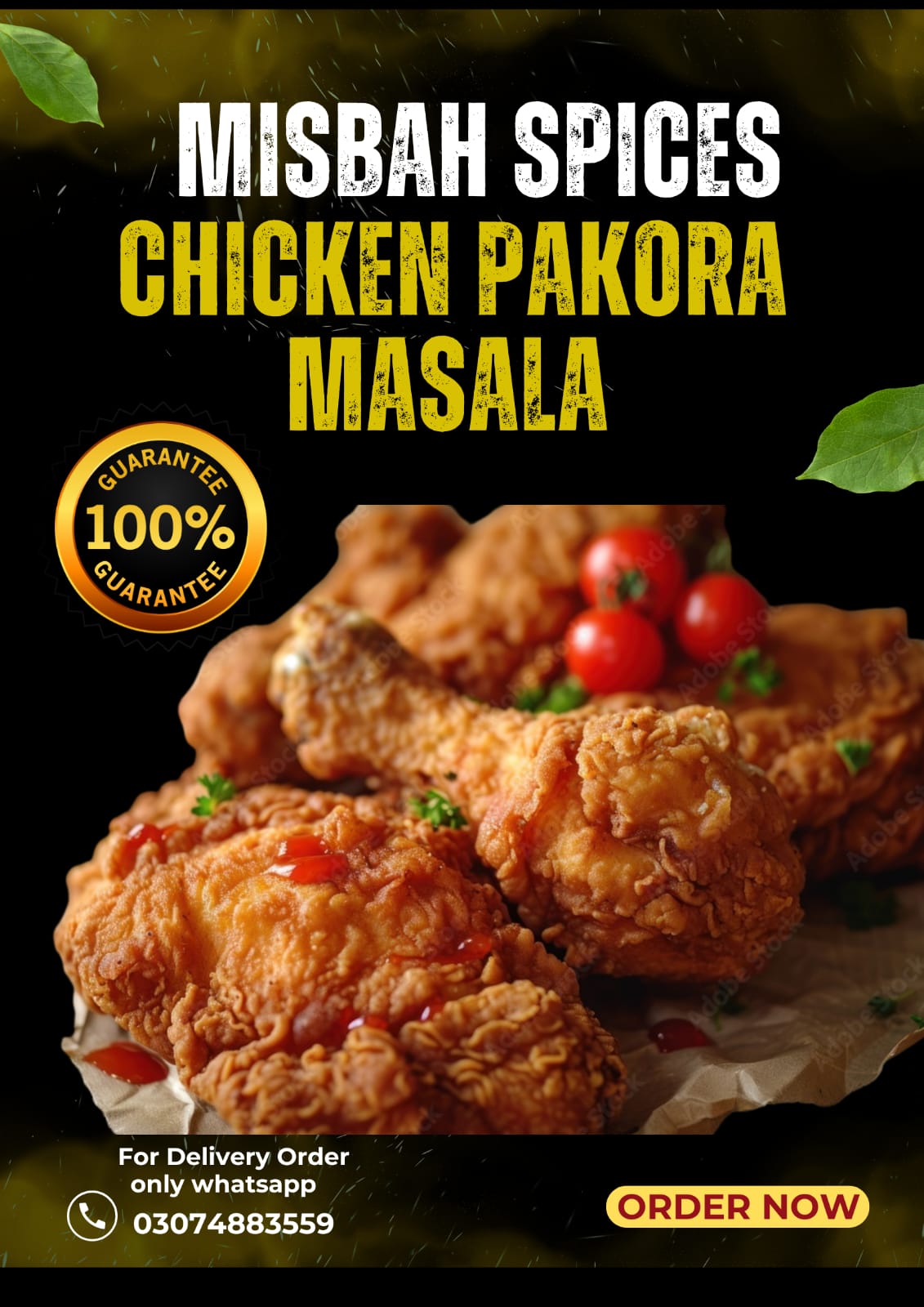 Chicken pakora Masala